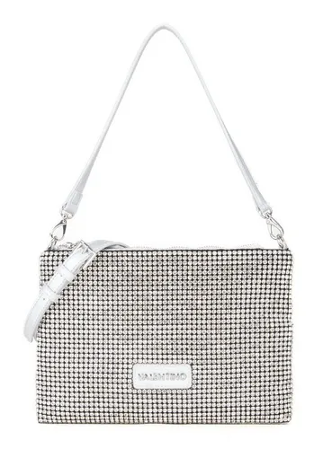 MARIO VALENTINO Nabilah Clutchbag Silber in silber von Valentino