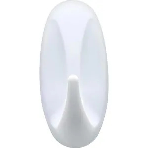 3M Klebehaken Command Small Designer-Haken, bis 0,45kg, Kunststoff, weiß, 2 Stück