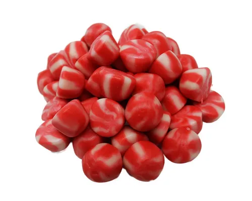 Dulceplus Süßigkeit, Fruchtgummi Jelly Tops Erdbeer Sahne Creme Küsse Halal 1000g