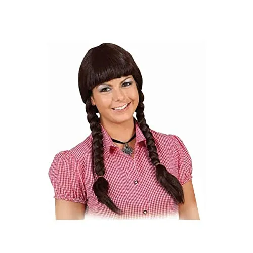 Zopfperücke Conny, Farbe:braun in braun von Orlob