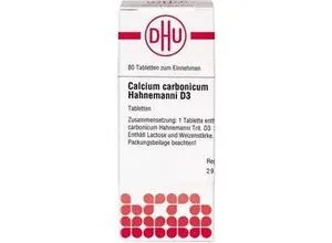 Calcium Carb Hahnem D 3 80 ST