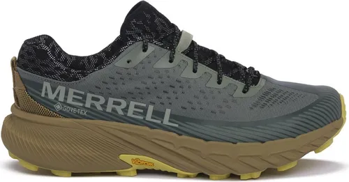 Merrell Trail-Laufschuhe Agility Peak 5 GTX - Wasserdicht & Leicht - Der Agility Peak 5 von Merrell bietet optimalen Tragekomfort für Trailrunning. Mit verbesserter Rock Plate und geringem Gewicht ist er ideal für lange Strecken und verschiedene Wetterbedingungen.