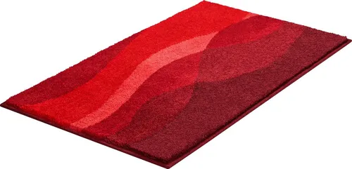 Grund Badteppich Hills, Rot, 70x120 cm in rot von Grund