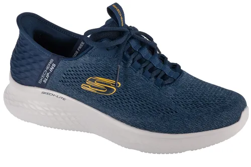 Skechers Herren Sneaker Skech-Lite Pro Primebase navy - Veganer Sneaker mit Air Cooled Memory Foam Einlegesohle für ultimativen Komfort. Die Slip-In Technologie ermöglicht einfaches An- und Ausziehen, ideal für aktive Männer.