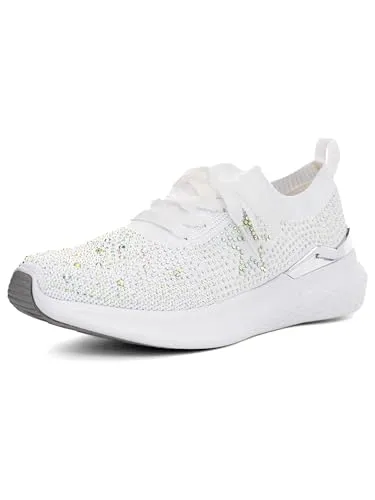 Maya Damen-Sneaker Weiss Gr. 41 - Leichte Damen-Sneaker aus Textil, ideal für den Alltag und perfekt für einen lässigen Look.