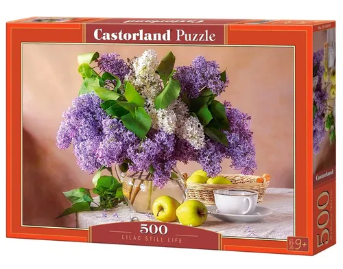 Puzzle 500 pieces Lilac Still Life Castor 5904438054091 von Castor
