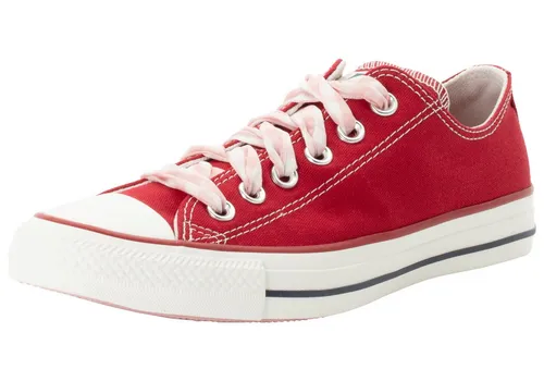 Converse CHUCK TAYLOR ALL STAR Sneaker rot 37,5 EU - Sportliche Sneaker in Größe 37,5, rot mit Schnürung und leicht profiliertem Gummiprofil für optimalen Tragekomfort im Alltag.