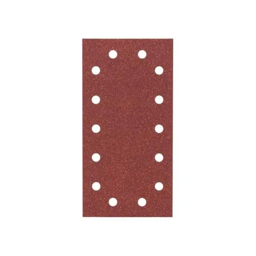 Bosch Accessories 10tlg. Schleifblatt-Set (für Schwingschleifer verschiedene Materialien, 115 x 230 mm, Körnung 60/120/180)