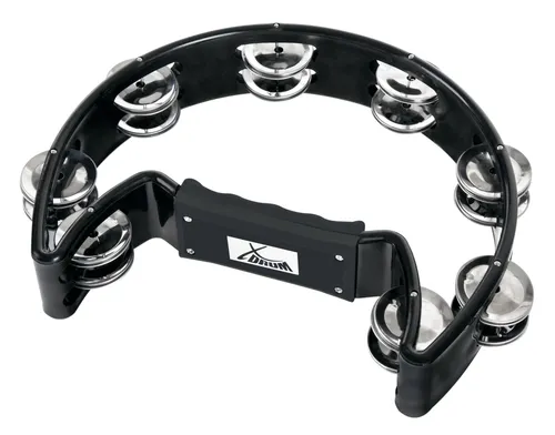 XDrum TM-1 Hand Tambourin Schwarz