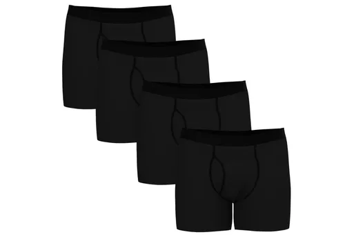 Albero Natur Boxershorts HERREN BOXERSHORTS-4ER PACK