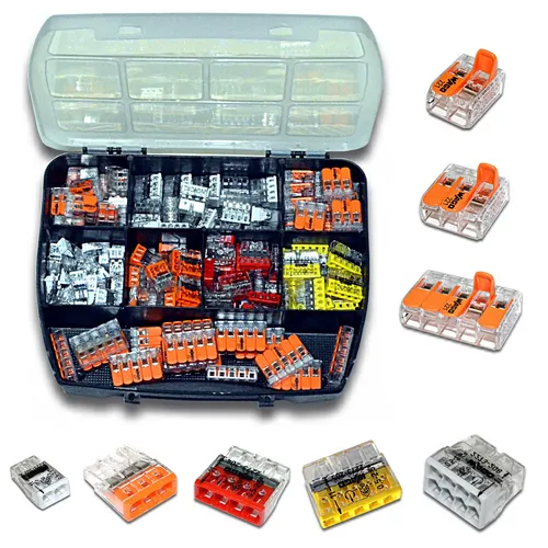 WAGO 221/2273 Sortimentsbox mit 150 Verbindungsklemmen