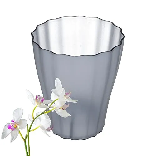 Plastia Orchideentopf Ola Ø 13 cm rauchfarbig