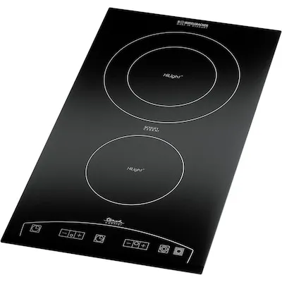 ROMMELSBACHER Domino Einbaukochfeld EBC 3477/TC - SCHOTT CERAN - Kochfeld mit energiesparender HiLight Technik und Touch Control, 9 Leistungsstufen, 99 Minuten Zeitschaltuhr für präzises Kochen.
