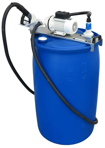Membranpumpe SB 34 für AdBlue® stationär f. 200l Fässer m. Automatik-Zapfpistole