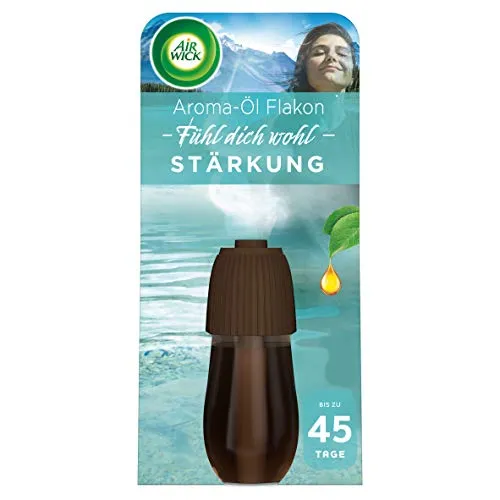 Air Wick Aroma-Öl Flakon – Duftöl Nachfüller für den Air Wick Diffuser – Duft: Stärkung– 1 x 20 ml ätherisches Öl
