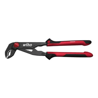 Wasserpumpenzange Industrial 180 mm - Präzise Greifkraft - Zangen - Extra schmaler Kopf für schwer zugängliche Stellen, mit induktiv gehärteten Greifbacken für lange Haltbarkeit und optimale Anpassung an Rohre und Muttern.