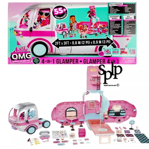 Produktbild L. O. L. Surprise! OMG 4 in 1 Glamper Wohn-Car Spielzeug