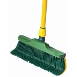 BÜMAG Krallenbesen mit Teleskopstiel 40 cm - Besen für gründliche Reinigung, ausgestattet mit PPN-Borsten und einem praktischen Teleskopstiel für flexibles Arbeiten.