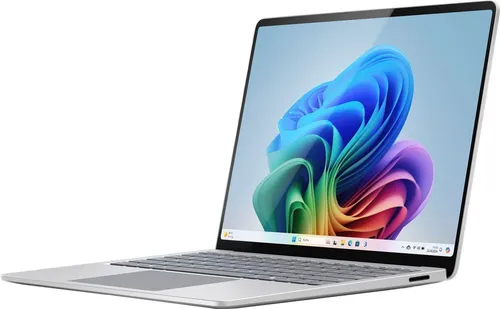 Microsoft Surface Laptop 15” | Copilot+ PC | Platin - Laptops mit Snapdragon® X Elite (12 Kerne), 16GB RAM und 512GB SSD für beeindruckende Leistung und ganztägige Akkulaufzeit. Kreativ werden mit Microsoft Copilot!