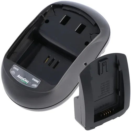 AccuCell Schnell-Ladegerät für Panasonic DMW-BL14, Lumix DMC-L1