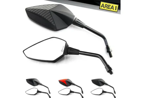 Area1 Motorradspiegel Premium Set (X-Treme, E-Geprüft) von Area1