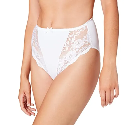 Sassa Damen Bikinislip, weiss, 44 EU
