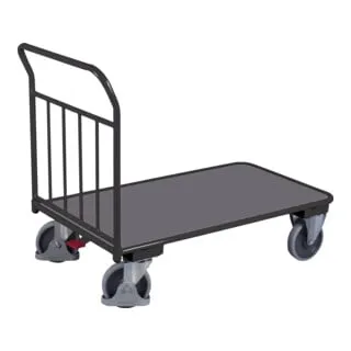 VarioFit Schiebebügelwagen RAL 7016 – Flexibles Transportmittel - Der VarioFit Schiebebügelwagen RAL 7016 bietet eine stabile Handhabung und eine großzügige Ladefläche für vielseitige Einsätze. Kompakt und ergonomisch, ideal für verschiedene Arbeitsumgebungen.