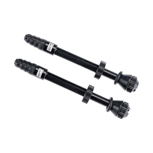 Contec Fastair TL II Road 40 mm - Sonstiges Fahrradzubehör, Tubeless-Ventil mit 300 % mehr Luftdurchfluss, ideal für Rennrad und Gravelbike, einfache Montage ohne Kompressor.