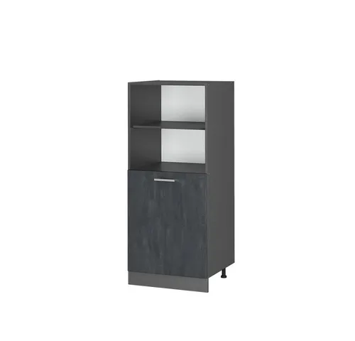 Vicco Vorratsschrank R-Line Schwarz Beton Anthrazit 60 cm in schwarz von Vicco