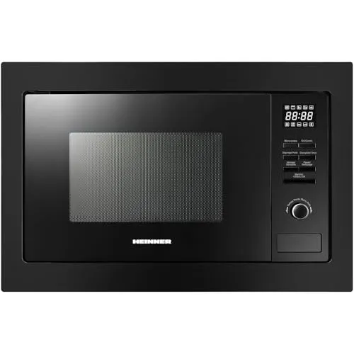 Heinner Einbau-Mikrowelle 25L mit Grillfunktion