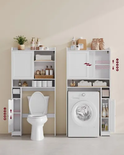 VASAGLE Badregal Toilettenregal von VASAGLE