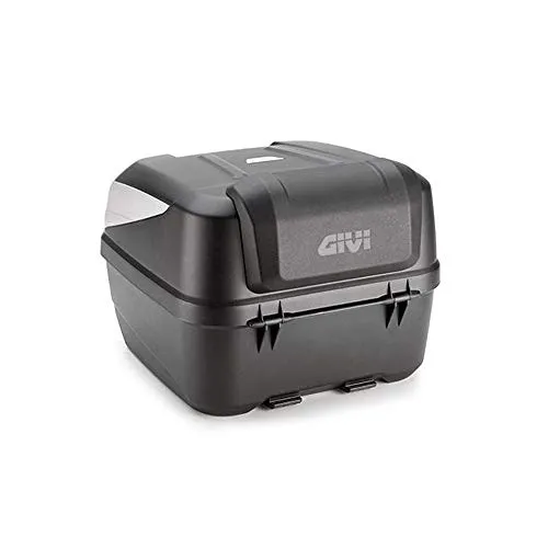 Givi Rückenpolster für Givi Top-Case B47/B360 - Topcase Zubehör - Bequeme Rückenpolsterung für Beifahrer, aus hochwertigem Kunstleder in elegantem Schwarz mit GIVI-Logo.