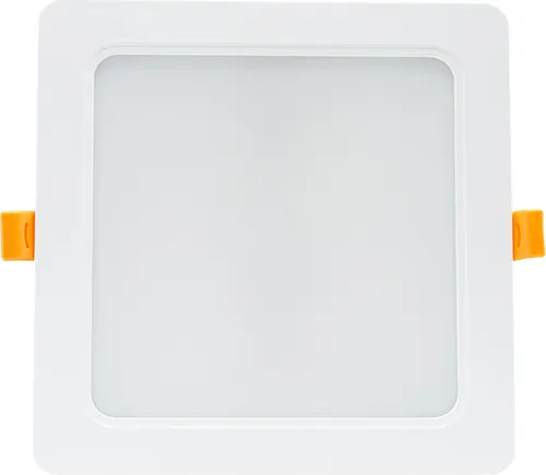 LED Einbauleuchte Downlight DURE 3 Weiß eckig 17x17cm IP54 18W 2200lm tralweiß 4000K 110°