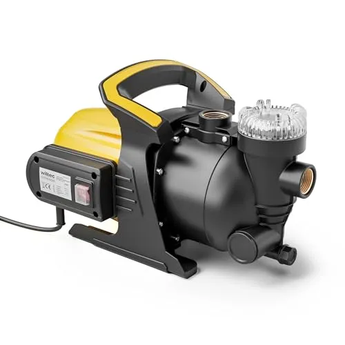 Wiltec Gartenpumpe 1200 W