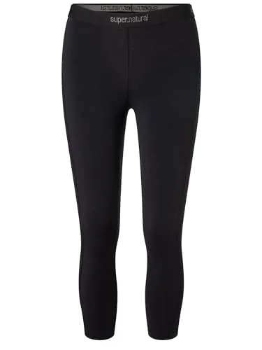 super.natural W ARCTIC230 TIGHT 3/4 Winter Unterwäsche Damen - Funktionsunterwäsche für extreme Kälte bis -15°C, atmungsaktiv, geruchsabweisend und ideal für Wintersport und Outdoor-Aktivitäten.