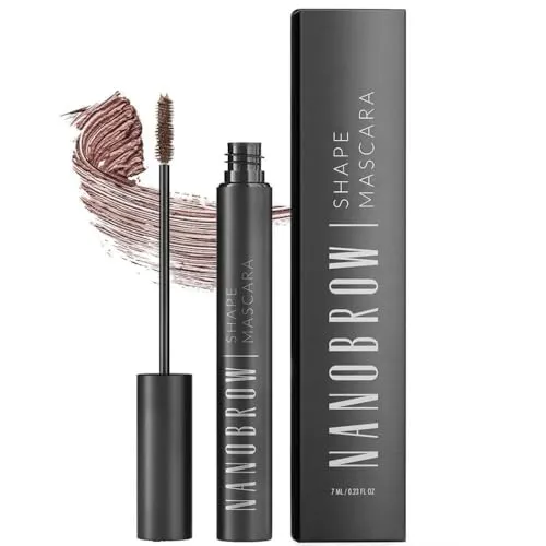 Augenbrauen-Mascara Nanobrow Shape Mascara - Colorierende Augenbrauen-Mascara. Perfekt betonte, gestylte und aufgefüllte Augenbrauen… (Brown)
