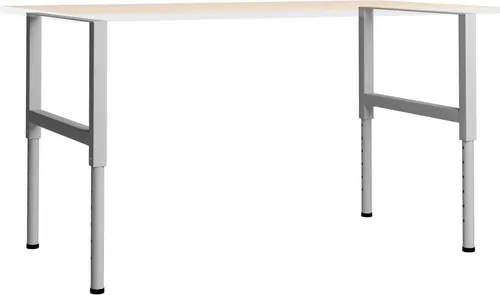 Werkbankgestell Grau/Schwarz