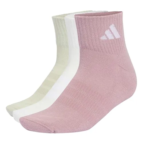 adidas Unisex CUSHIONED SPORTSWEAR ANKLE SOCKEN 3ER-PACK in grün von adidas