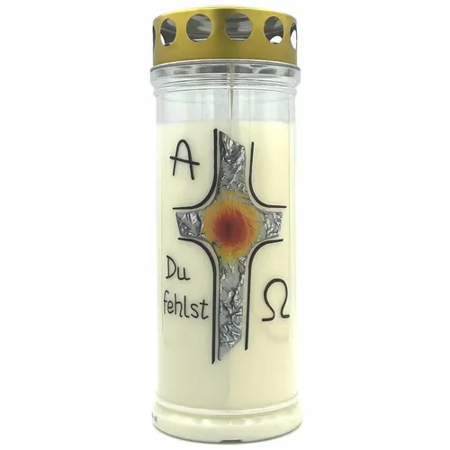 ST. JAKOB Wochenbrenner mit Deckel -Kreuz- von St. Jakob