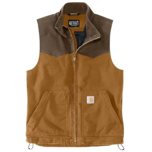 Carhartt Montana Duck Vest 106433 in braun von Carhartt