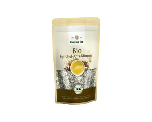 Bünting Tee Tee, Bünting Bio Fenchel Anis Kümmel Kräuter und Früchtemischung 100g