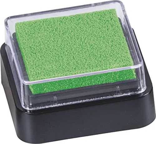 Baier & Schneider Stempelkissen Mini-Stempelkissen, getränkt, 3x3cm, apfelgrün