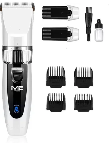 Profi Haarschneider Barttrimmer RFC-208 - Haar- & Bartschneidegerät mit keramik Klinge, kabellos und inklusive 2 Akkus für eine flexible Anwendung. Ideal für präzises Trimmen von Haar und Bart.