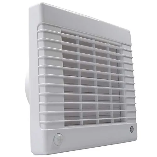 Badlüfter mit Nachlauf, Bewegungsmelder, leistungsstarkem Motor und Kugellager | Dalap 125 LVMZ