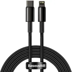 Baseus Usb-c Auf Iphone Kabel 2m, 20w Power Delivery, Schwarz