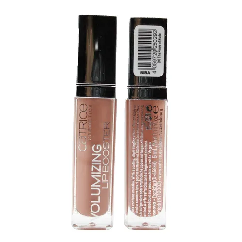 2x Catrice Volumizing Lip Booster Lipgloss 090 The Power Of Nude 2x 5ml - NEU