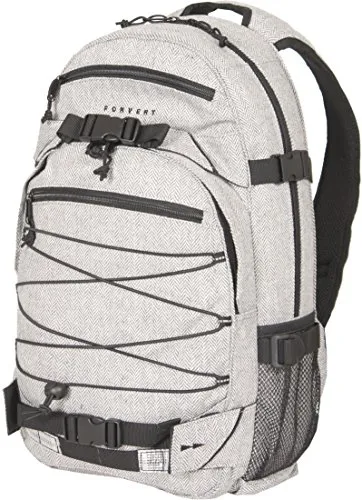 Forvert New Louis Backpack - li.grey Fl, Größe: OS - Daypack mit 3 zusätzlichen Fächern mit Reißverschluss für optimale Organisation und Stauraum.
