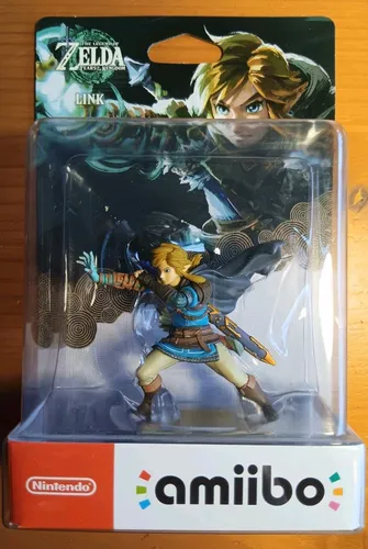 Nintendo amiibo Link - The Legend of Zelda: Tears of the Kingdom - Toys to Life Figur, bringt Link ins Spiel und schaltet exklusive Inhalte frei - ideal für Fans der Legend of Zelda Reihe.