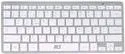 ACT AC5605 Tastatur Bluetooth AZERTY Belgisch Weiß (AC5605) - Weiß