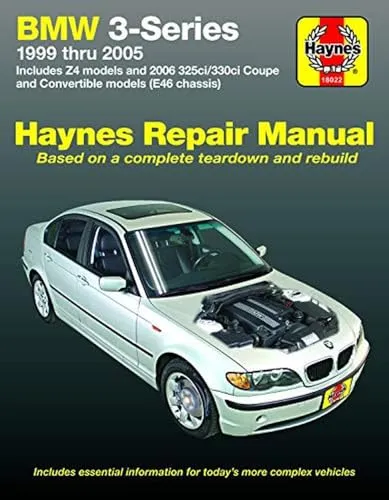 BMW 3-Series & Z4 Reparaturanleitung - Taschenbuch für BMW 3-Series (1999-2005) & Z4 (2003-2005) mit detaillierten Anleitungen und Tipps zur Wartung und Reparatur.
